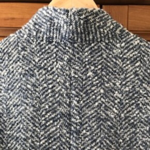 MANGO Oversized  Wool Blend Coat/ Jacket, Excellent condition ! Fits S/M/L - Picture 6 of 7